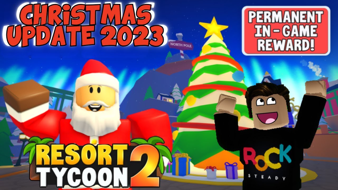 TROPICAL RESORT TYCOON 2 *FULL CHRISTMAS 2023 UPDATE* Roblox