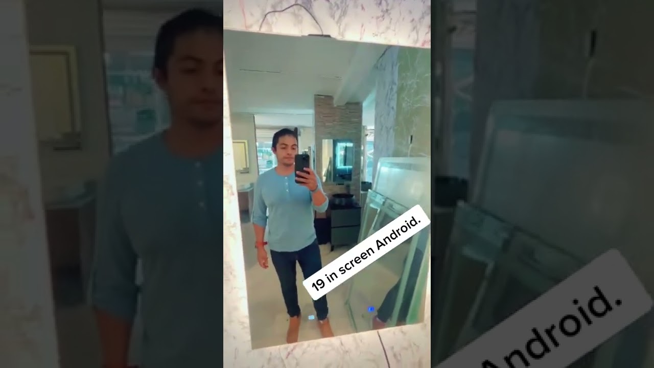 What is a Smart Mirror ? 😯 #smartmirror #modernfurniture #gadgets #housetech