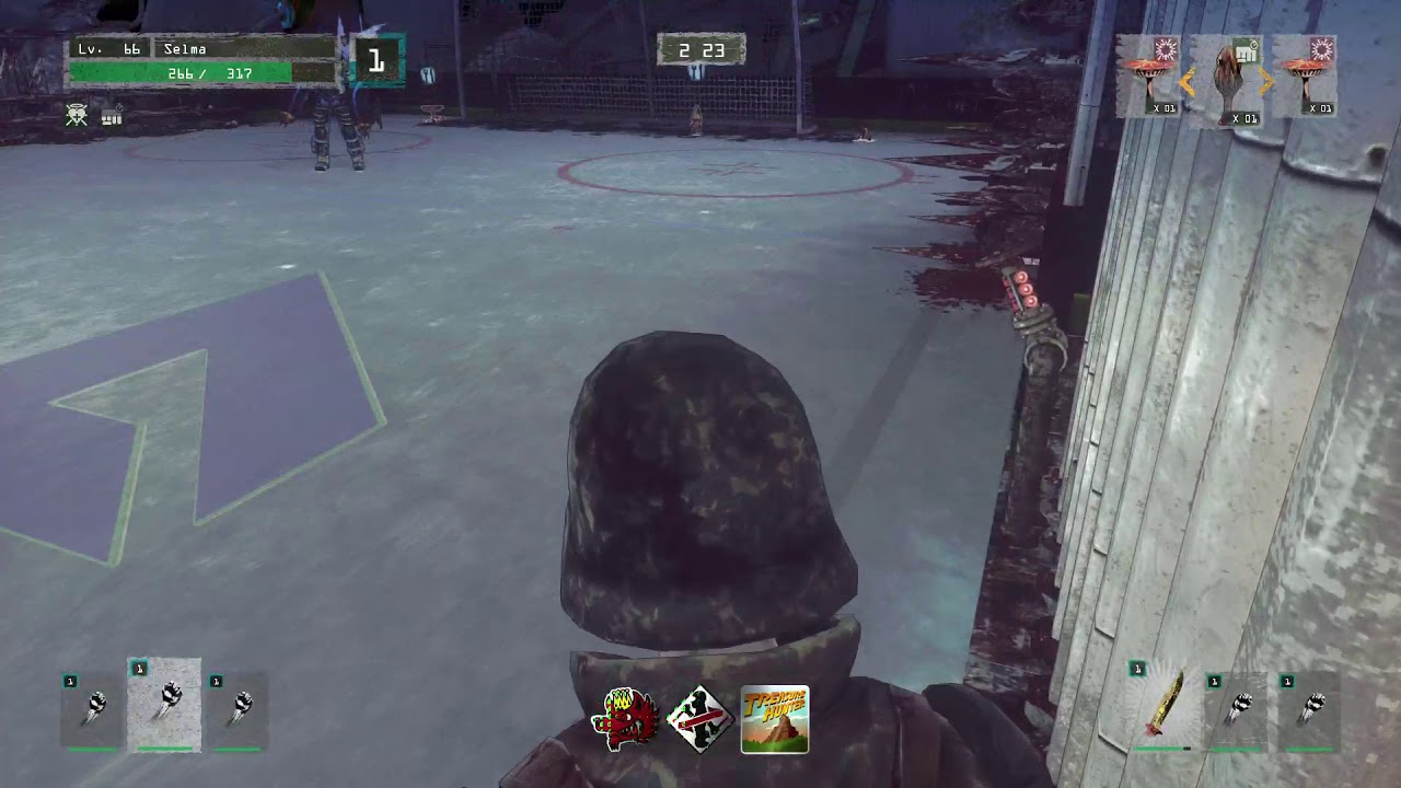 [LET IT DIE] Pale Wind Nightmare NO DM with ★3Fighter and knife