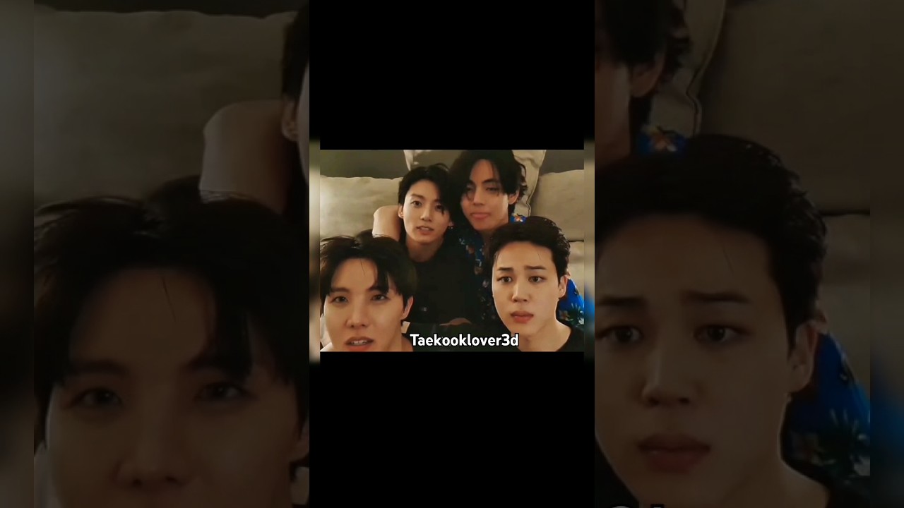 Tension between taekook in this live was so obvious😩🦋 #taekook #fyp #trendingshorts #viralvideo