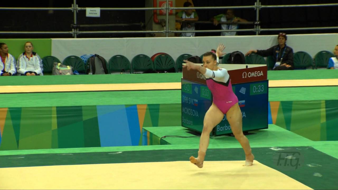 MOKOSOVA Barbora (SVK) - 2016 Olympic Test Event, Rio (BRA) - Qualifications Floor Exercise