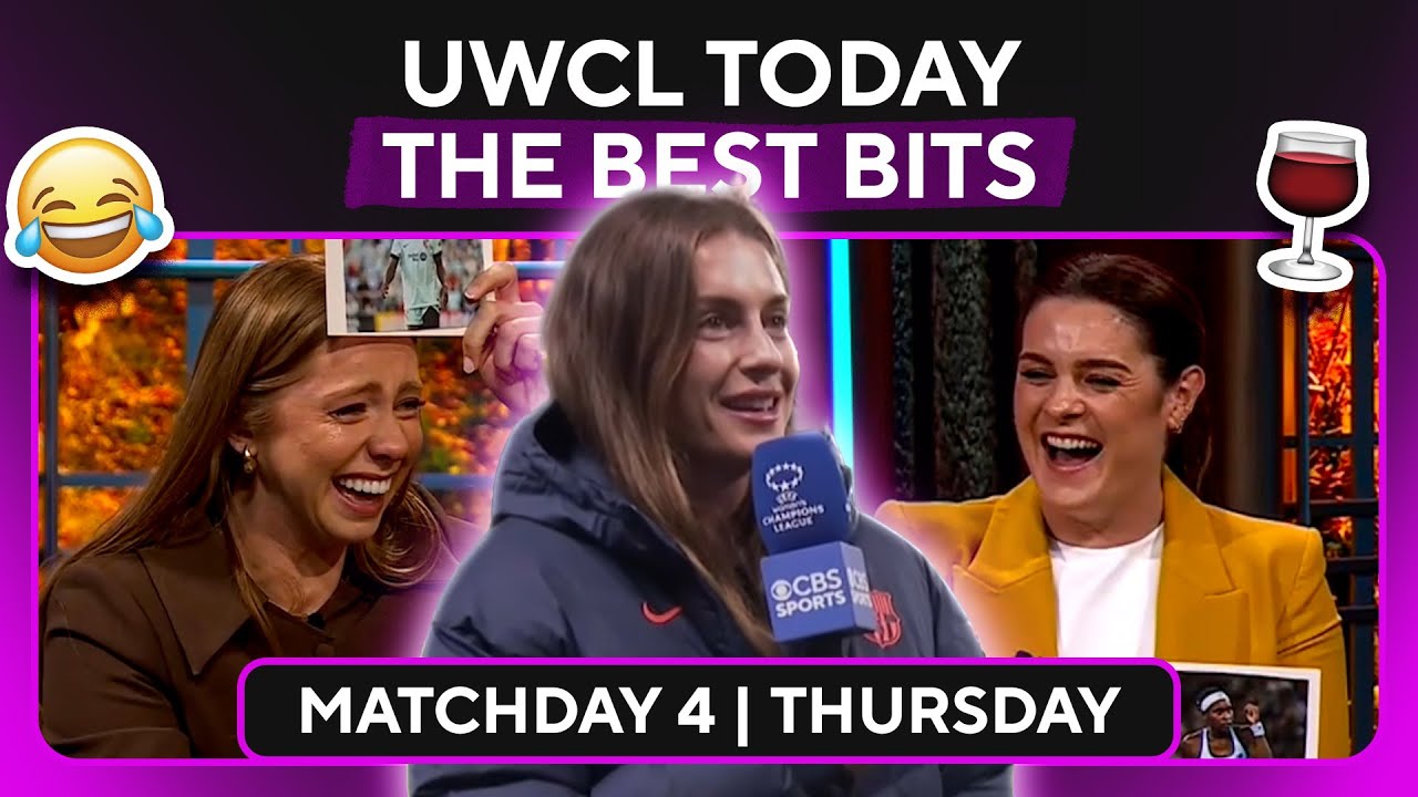 BEST BITS of UWCL Today! | Alexia Putellas on UWCL Loss | Wine'd Down Tears of Laughter | UWCL Today