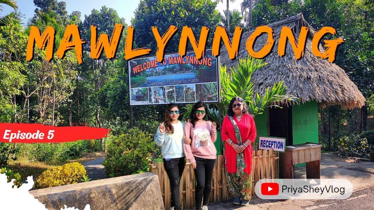 Discovering the Cleanest Village in Asia - Mawlynnong Village, Meghalaya, India | Living Root Bridge