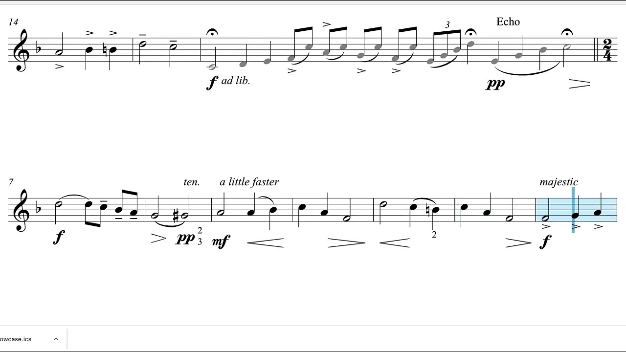 The Victor - Trumpet Solo Accompaniment