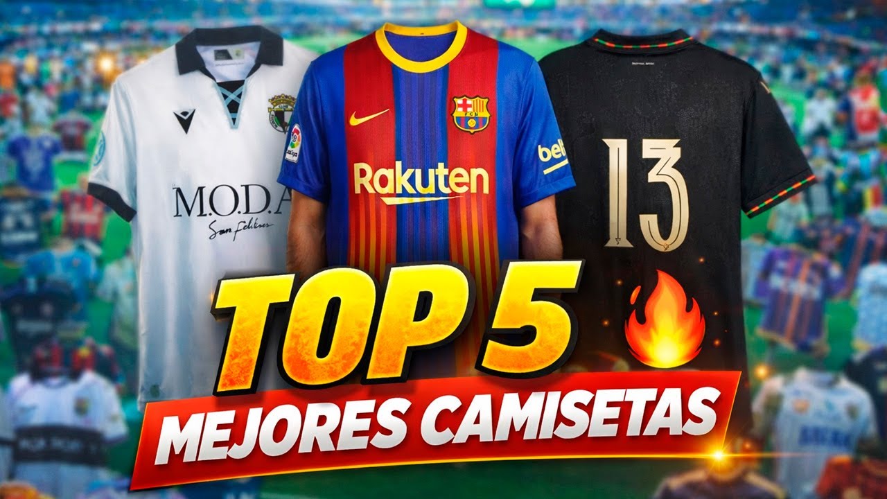 👉 TOP 5 mejores camisetas que he conseguido este año 🔥⚽