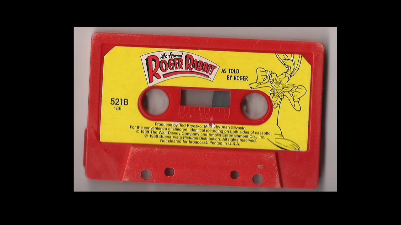 Who Framed Roger Rabbit Cassette Tape