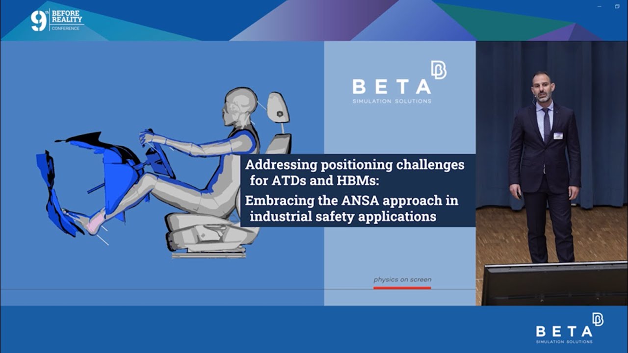 Addressing positioning challenges for ATDs and HBMs: The ANSA approach in safety simulation