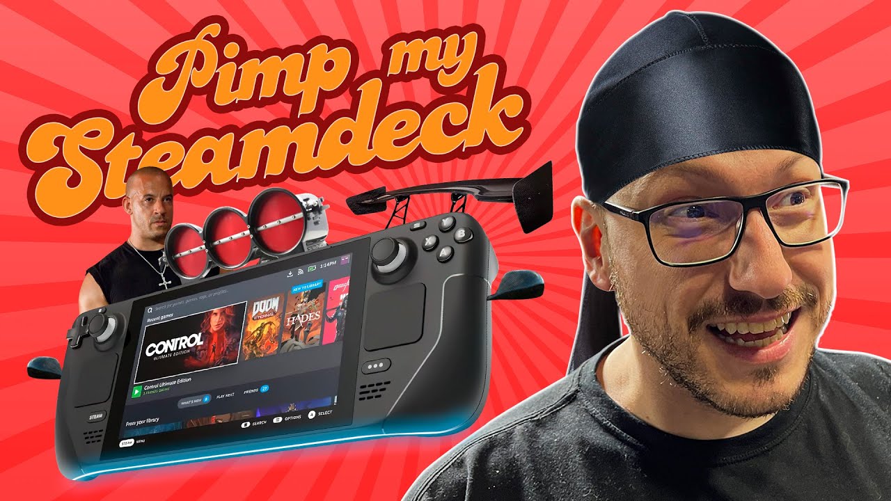 Turbinando (e consertando) nosso Steam Deck! [Compacto]