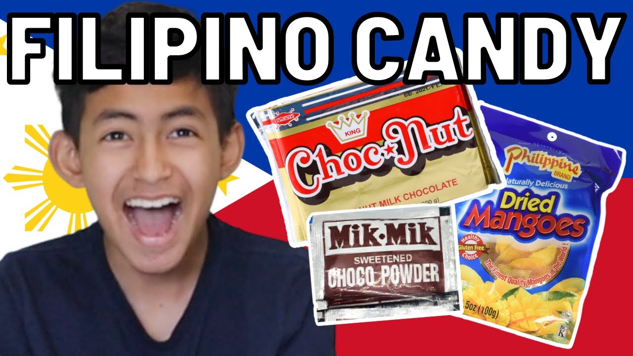 AMERICANS Try FILIPINO CANDY