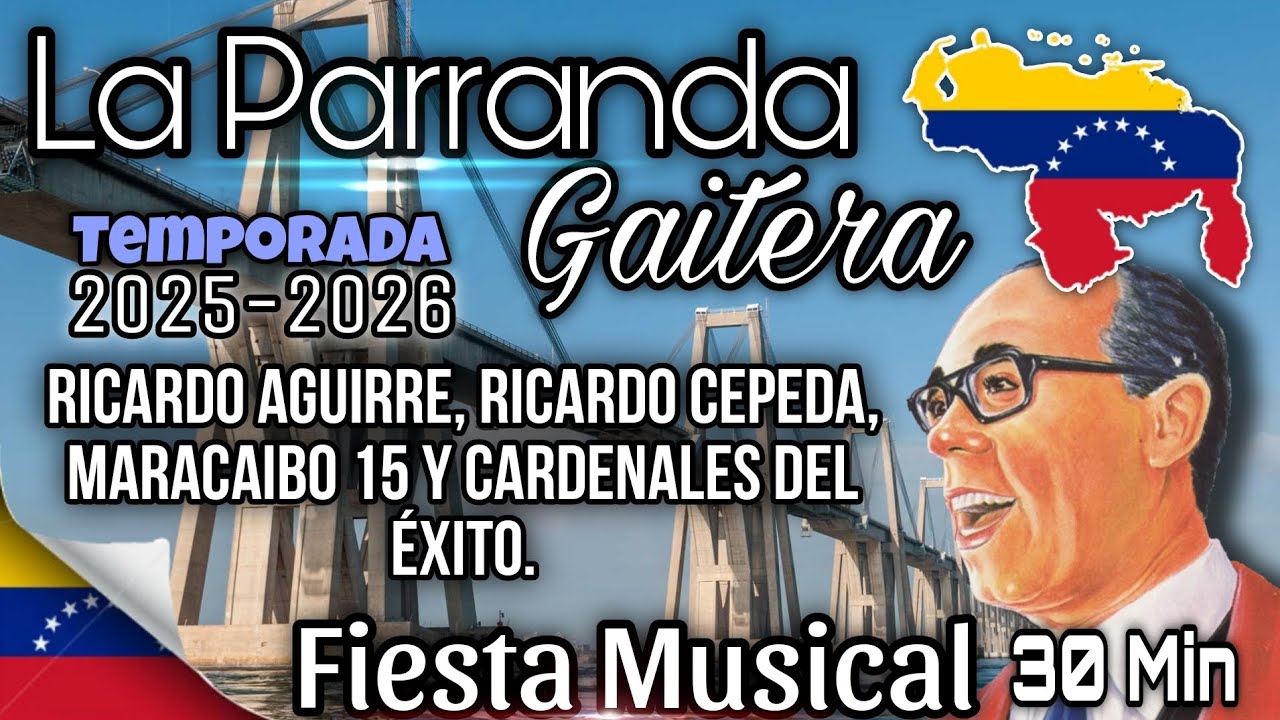LA PARRANDA GAITERA (Ricardo Aguirre, Ricardo Cepeda y M&aacute;s).🎶 | Fiesta Musical