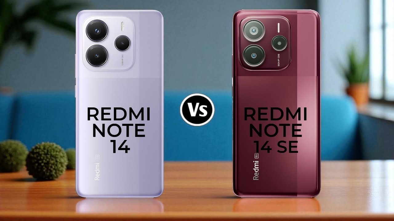 Redmi Note 14 5G Vs Redmi Note 14 SE 5G