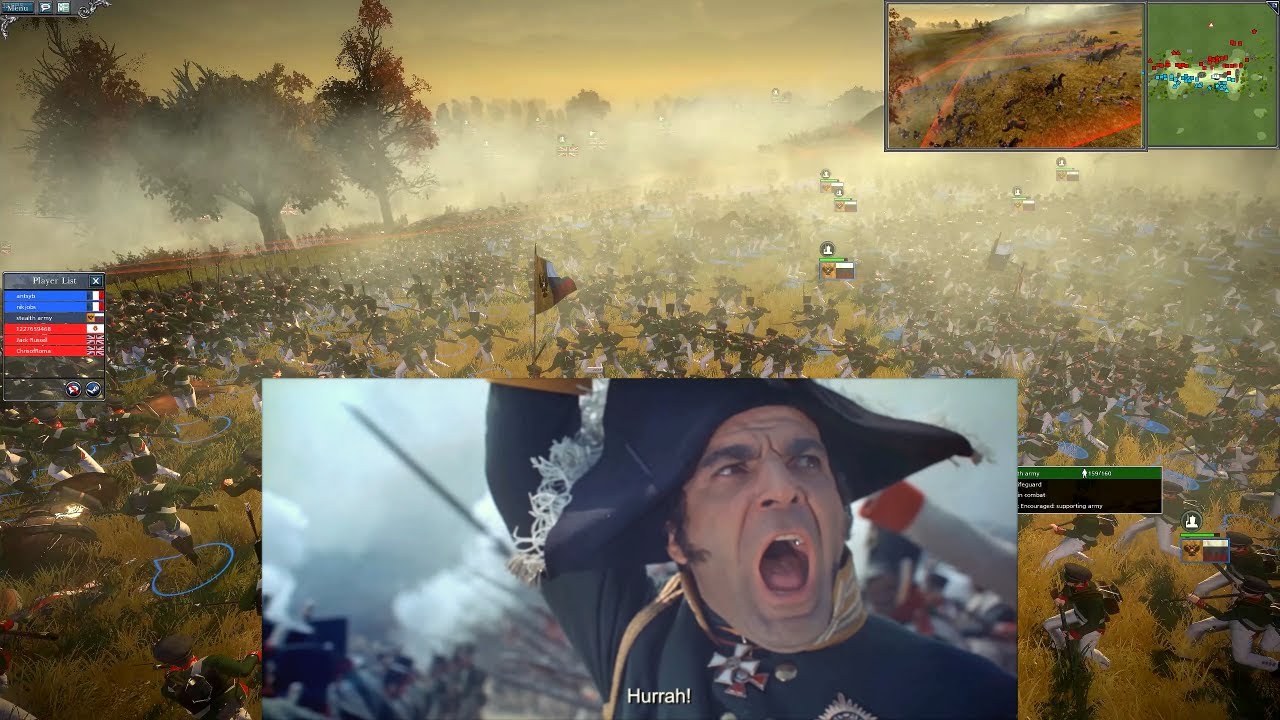 러시아 제국군 대규모 총검돌격  | 나폴레옹 토탈워 멀티