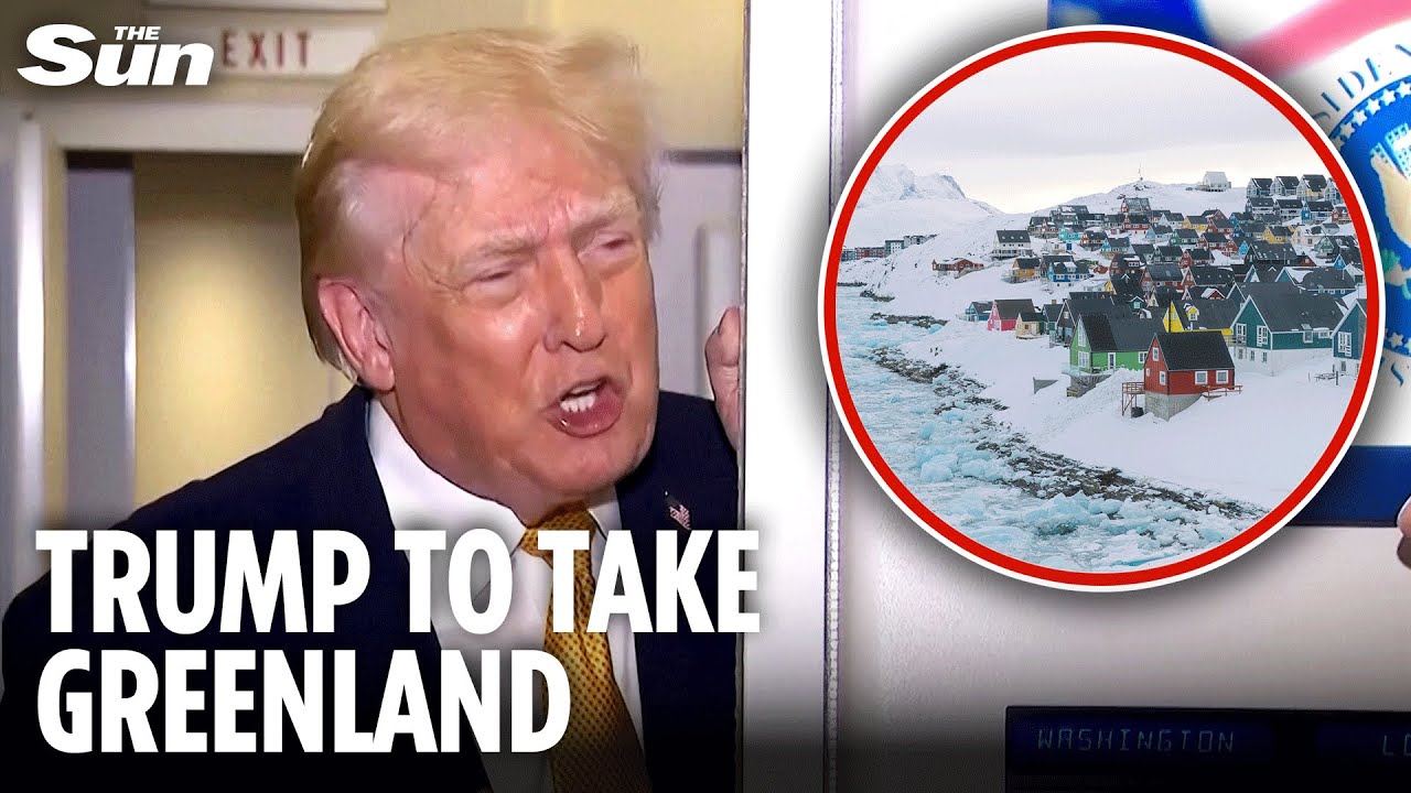 Trump says America needs to seize Greenland & warns US WILL ANNEX Danish territory in 'two months'