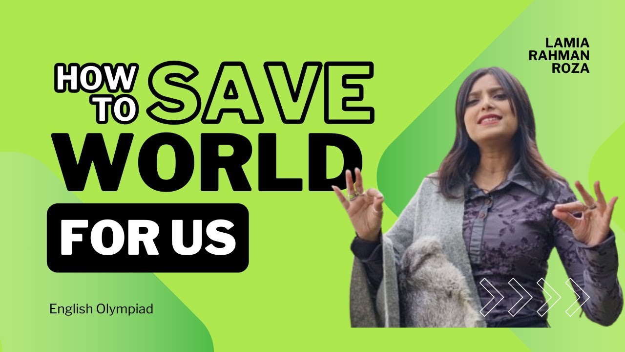 We should talk about our Environment