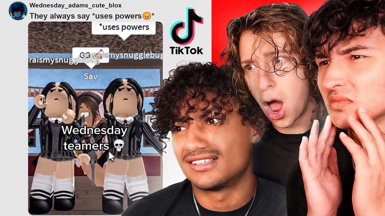 TMF реагирует на самых нелепых тиктокеров Roblox!
