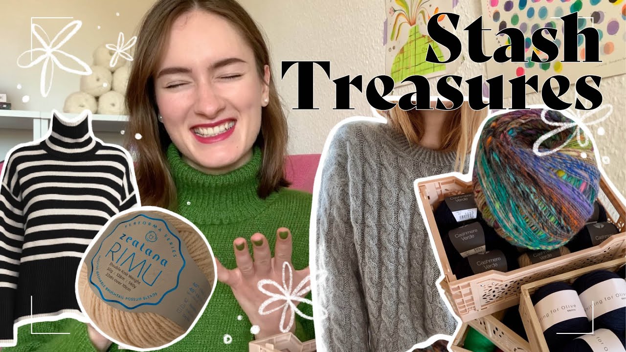 ✨My yarn stash treasures✨ |  High quality yarn I love (Merino, Cashmere...)