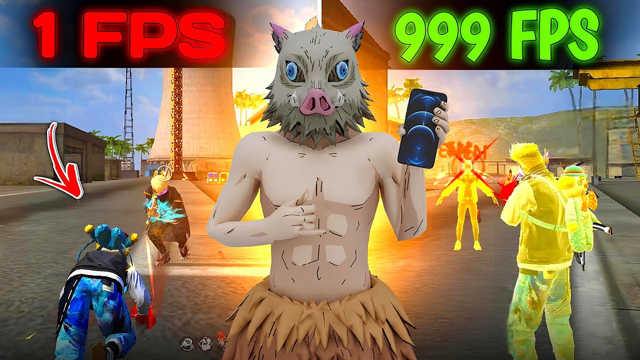 Free Fire: 1 FPS vs 999 FPS Challenge &ndash; Game Break Ho Gaya!