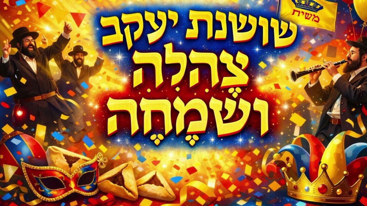 🤩שׁוֹשַׁנַּת יַעֲקֹב צָהֲלָה וְשָׂמֵחָה|הַנִּגּוּן מִדּוֹקְשִׁיץ #ניגון #חבד #רימיקס #פורים #purim 🥳