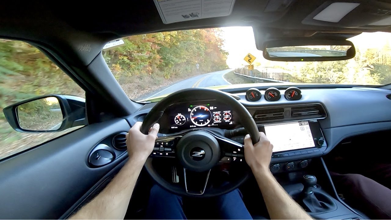 2023 Nissan Z Performance 6 Speed Manual: POV Mountain Drive! Exhaust Audio