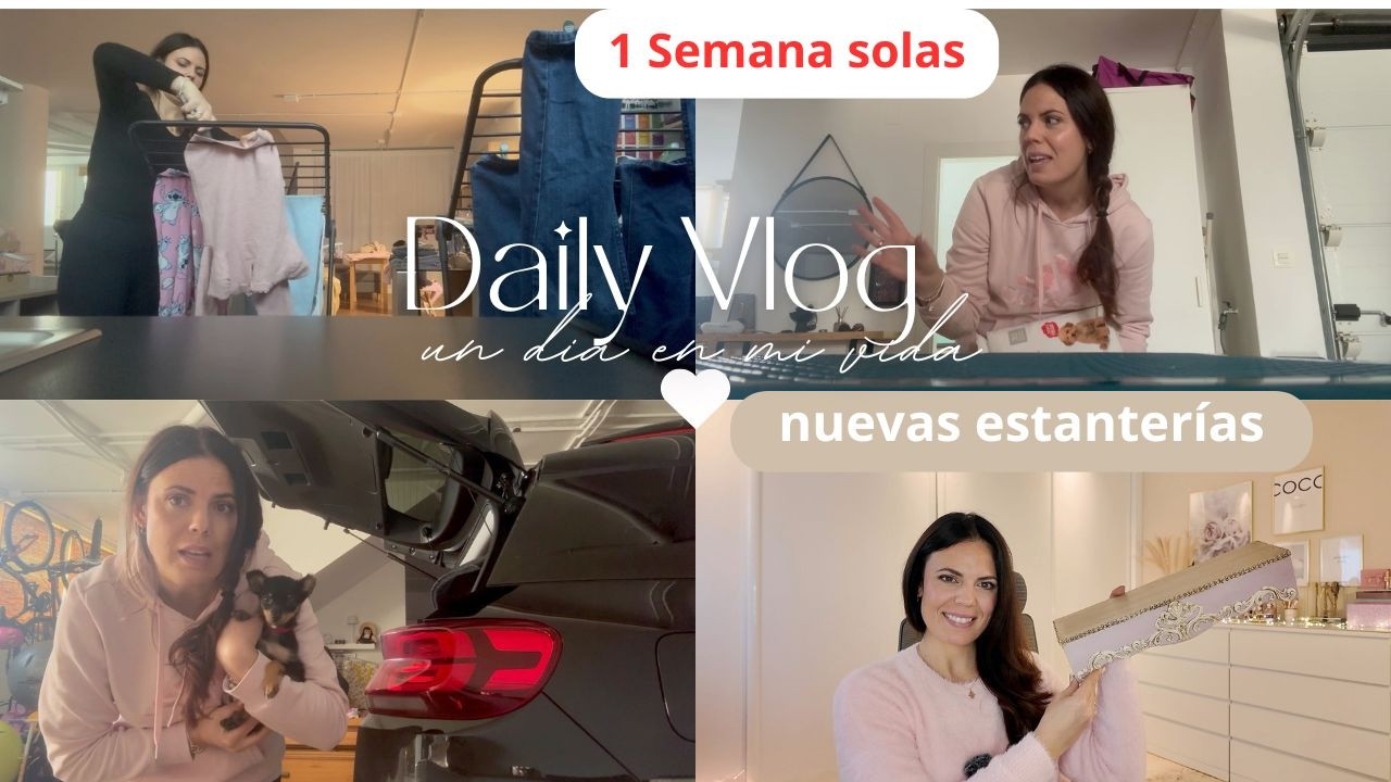 Semana solas - Compras para LUPITA 🐶 ESTANTERIAS NUEVAS 🏠🩷 // FAMILIABOMBONASO