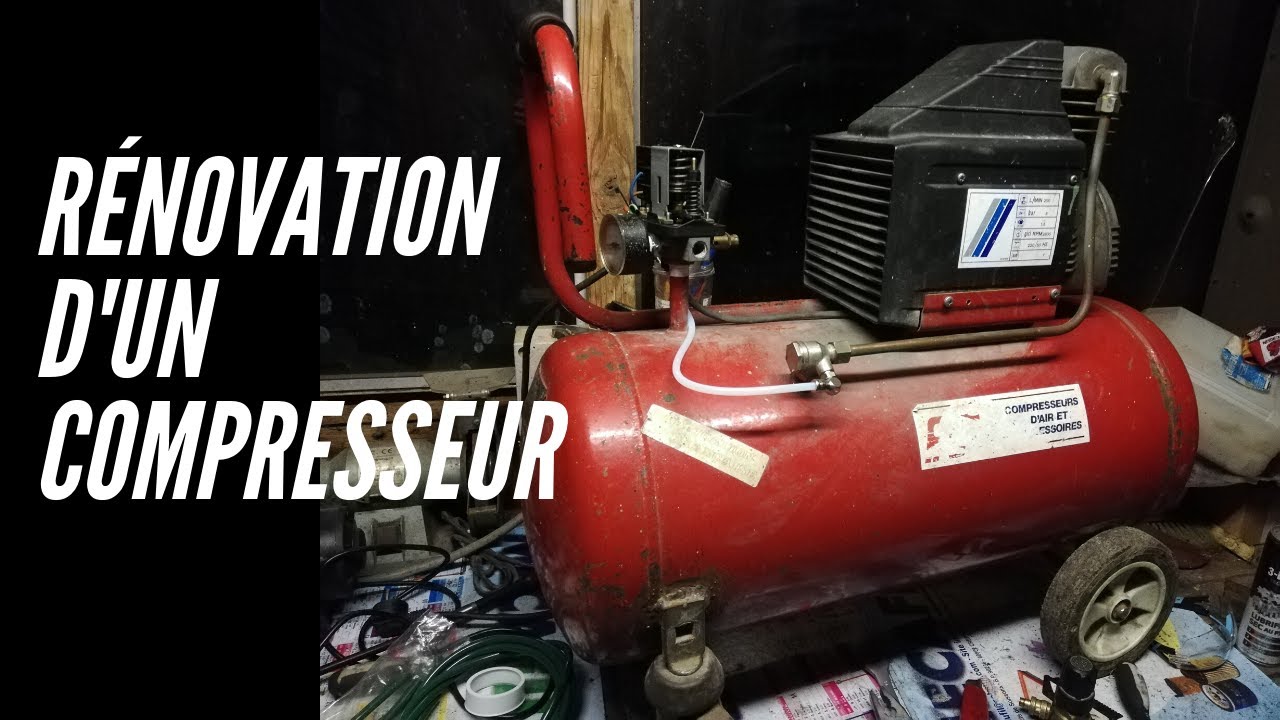 Réparation et Réfection d'un compresseur !
