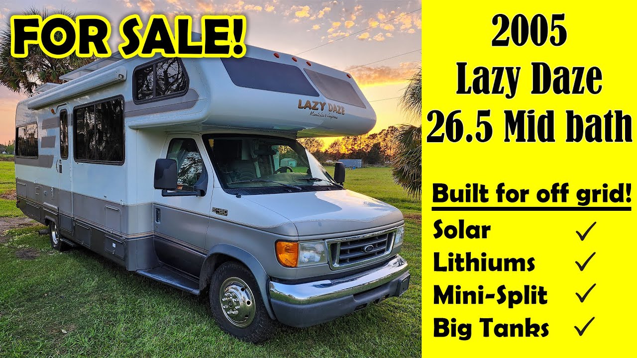 ПРОДАНО! 2005 Lazy Daze 26.5 Mid Bath Class C — автодом для путешествий