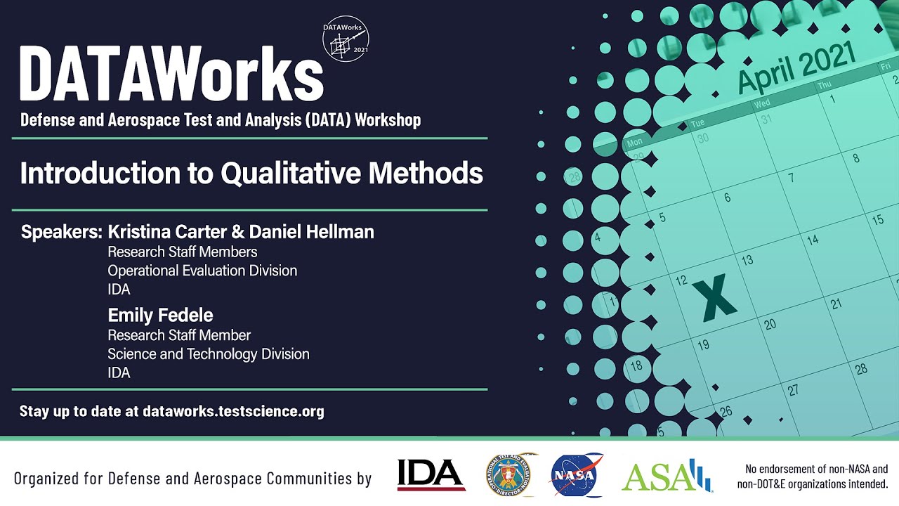 Introduction to Qualitative Methods