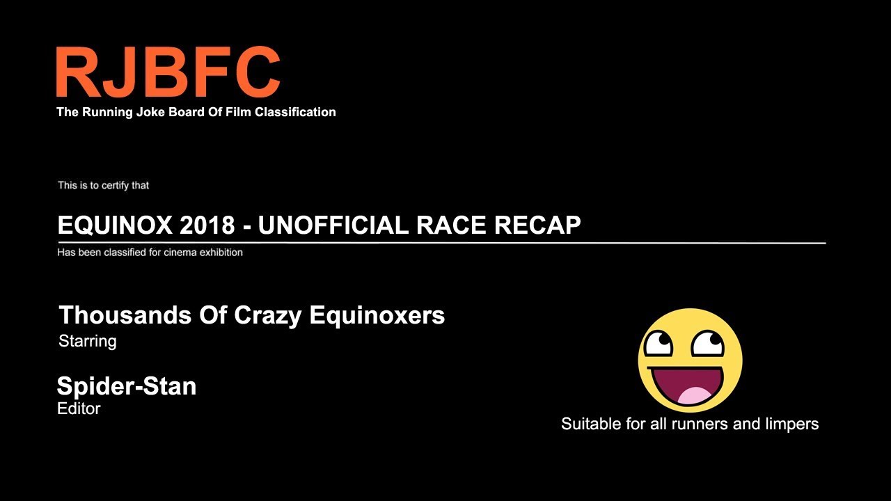 Equinox 24 2018: Race Recap (It's more of a montage)