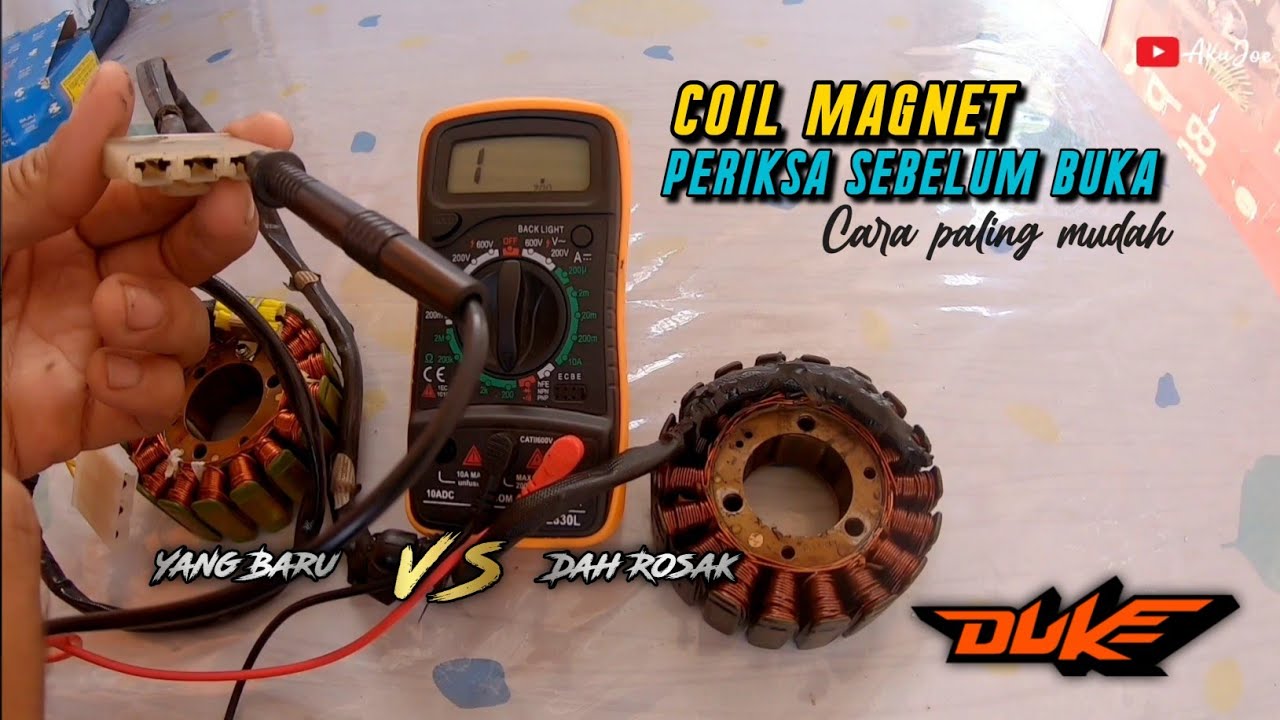 Coil Magnet Rosak? Check Dulu Boss • KTM Duke @akujoe