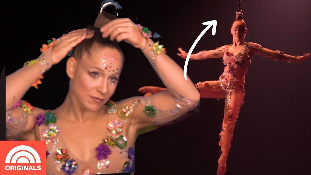 How This Cirque Du Soleil Performer Hangs By Her Hair | TODAY Originals