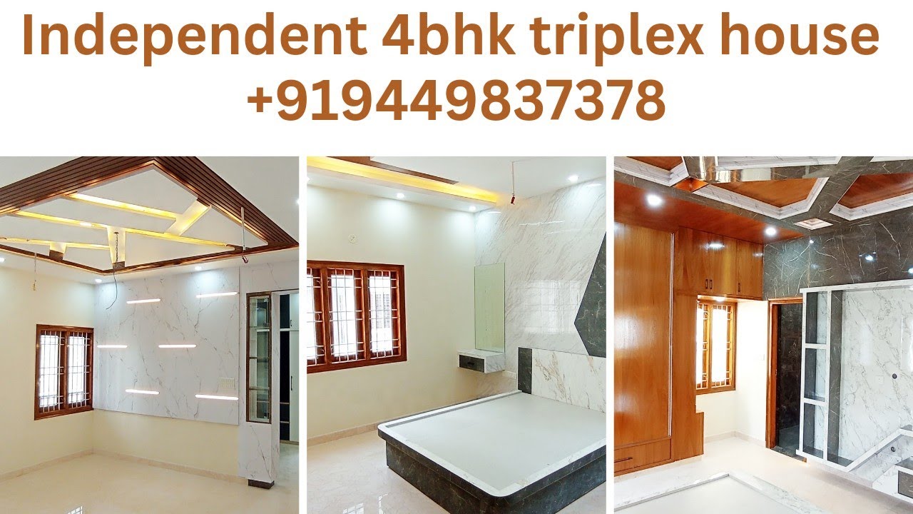 4bhk independent triplex house with lift & home theatre for sale at south bangalore/JP Nagar.....