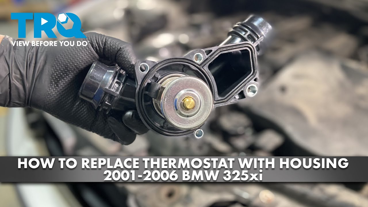 How to Replace Thermostat With Housing 2001-2006 BMW 325xi