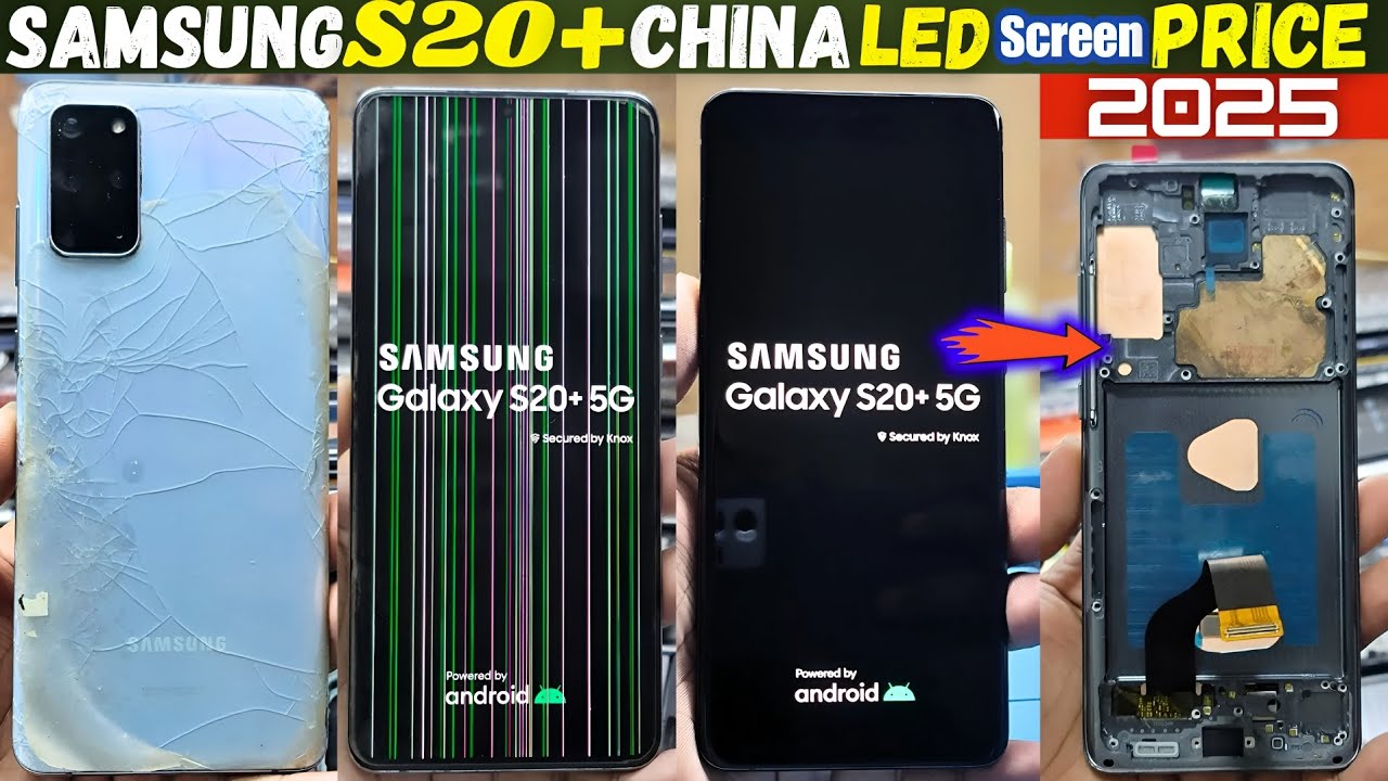 Samsung S20+ 5g 📱China Led Screen Replacement 🚀 Galaxy S20 Plus Display Change Price ! Panel Change