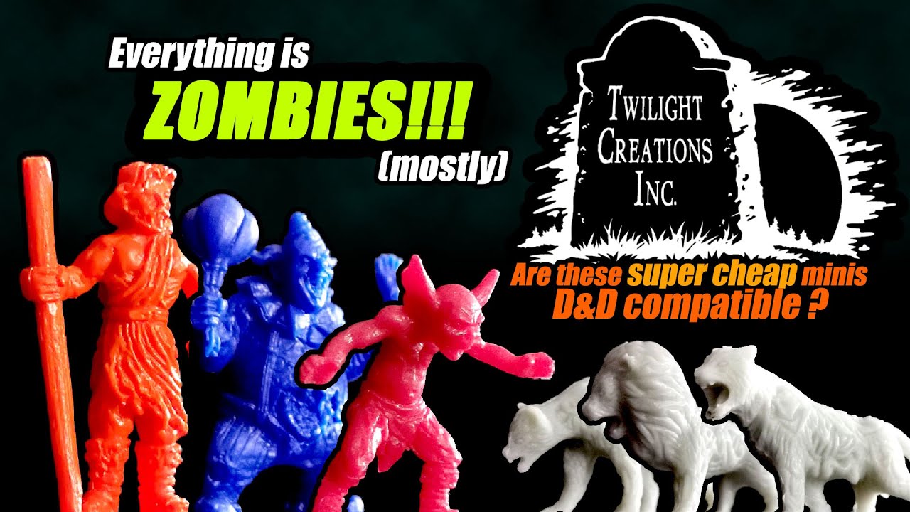 Do Twilight Creations Minis Work For D&D? (Cheap Miniatures!)