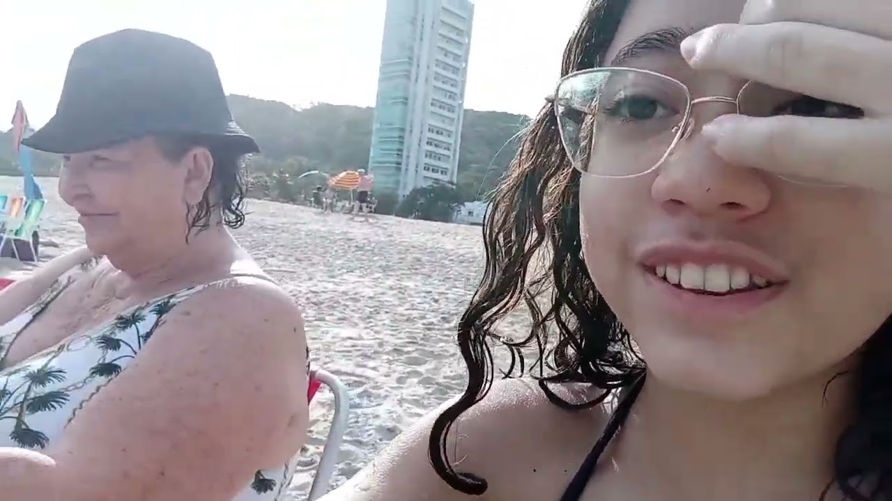 Segundo dia em matinhos 🌊⛱️🥰