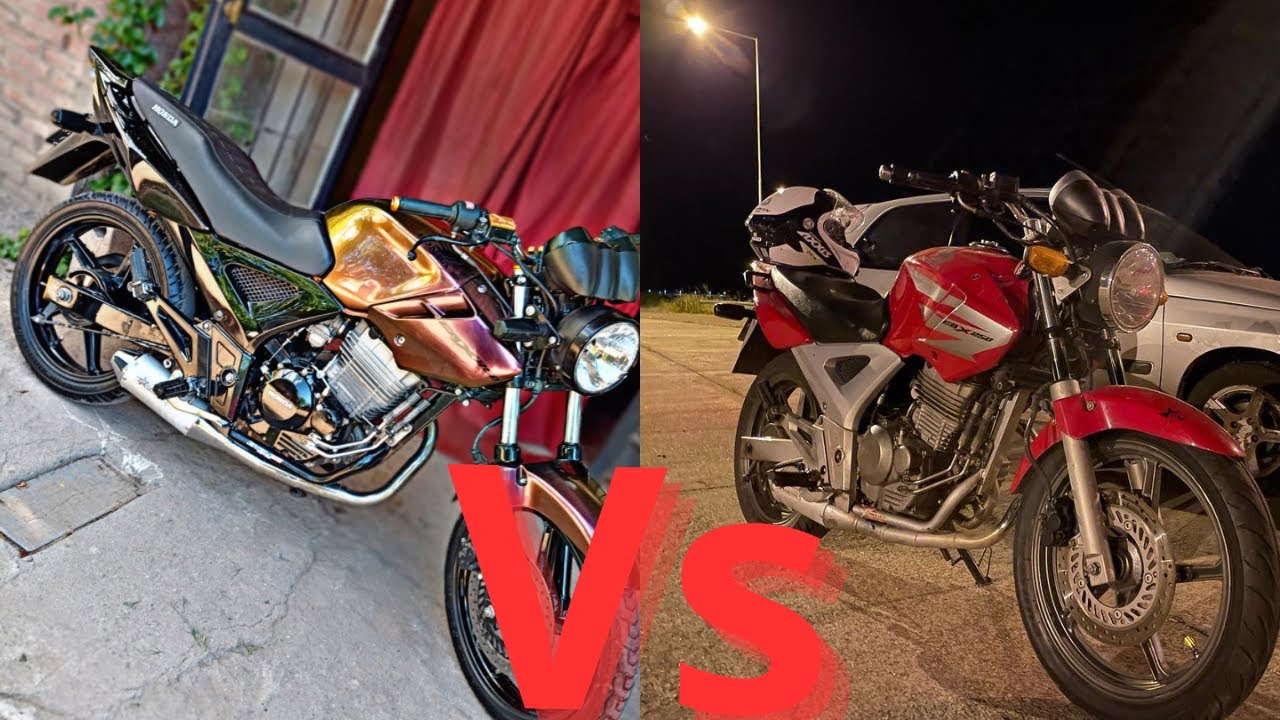 Honda Twister Camaleón VS Honda Twister 293cc