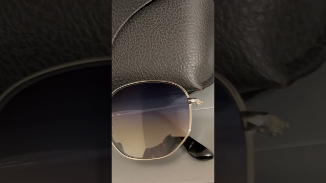 Очки Ray Ban Hexagonal 3548 Голубой градиент