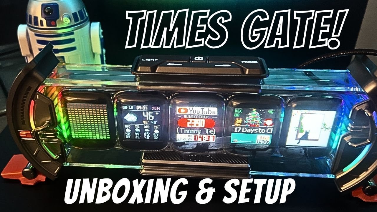 ЕДИНСТВЕННАЯ распаковка и настройка Divoom Times Gate, которая вам НУЖНА! 📺👾