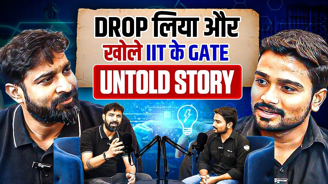 GATE Preparation Strategy | Drop Liya Aur Khole IIT Ke GATE Untold Story
