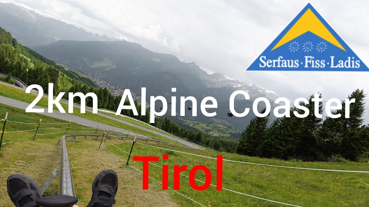 Fisser Flitzer toller 2km langer Brandauer Alpine Coaster Fiss Tirol Berge #2025
