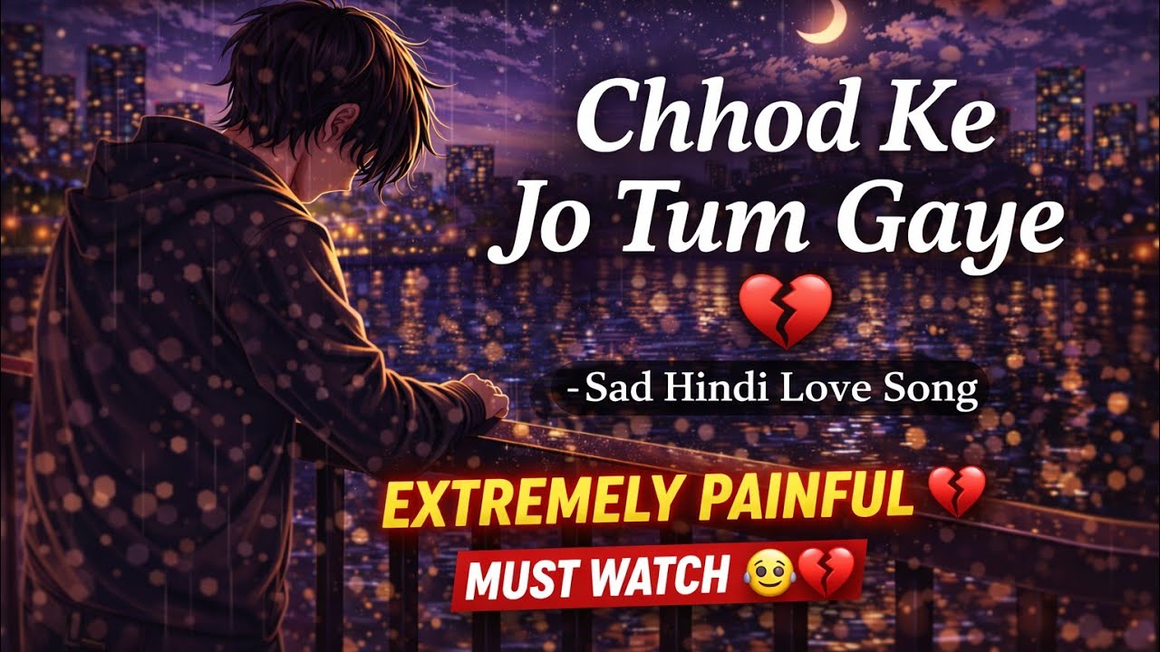 Chhod Ke Jo Tum Gaye 💔 | Most Heart Touching Sad Lofi Song | Slowed + Reverb Hindi Love