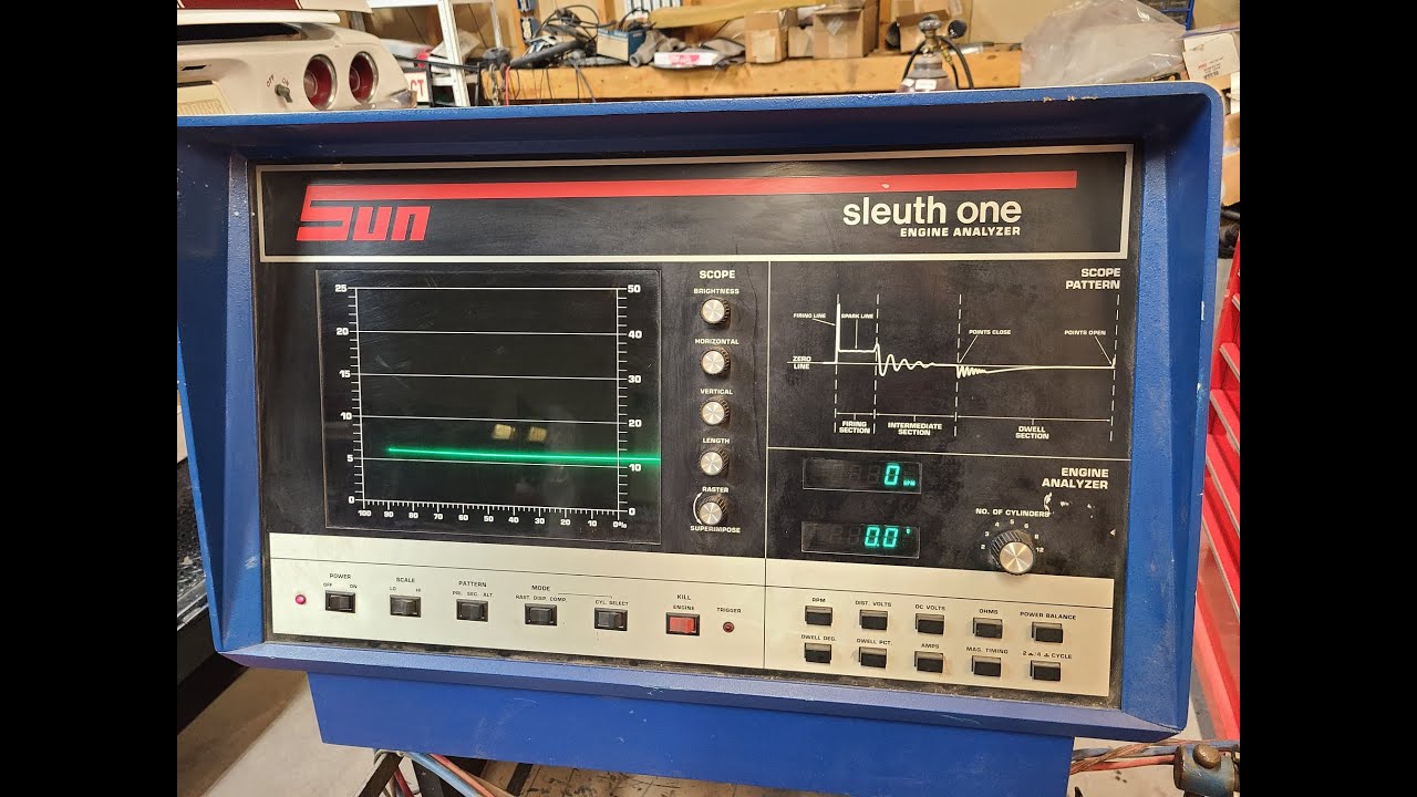 Showing off my new SUN Engine Analyzer