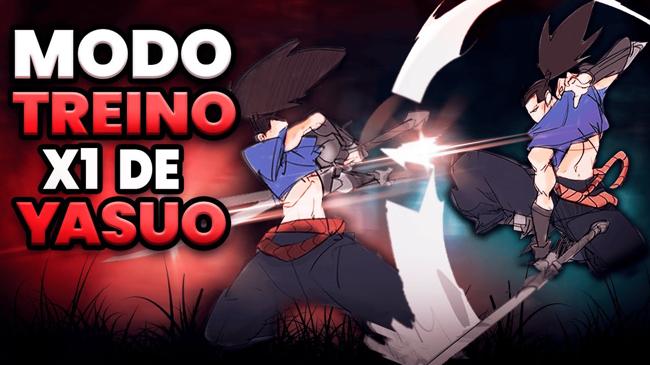 quando 2 mono yasuo com 6 Mi de maestria experimentam x1 no modo treino pela primeira vez