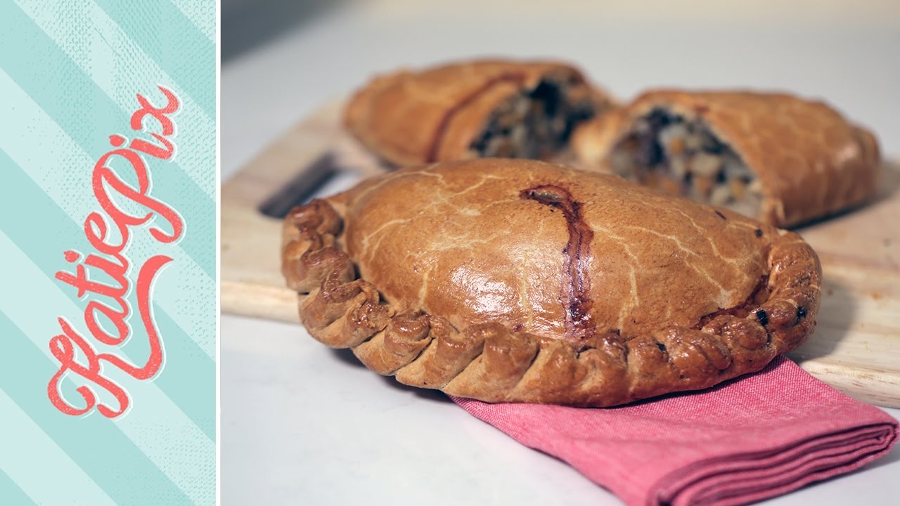 Homemade Steak & Onion Cornish Pasty Recipe | Katie Pix