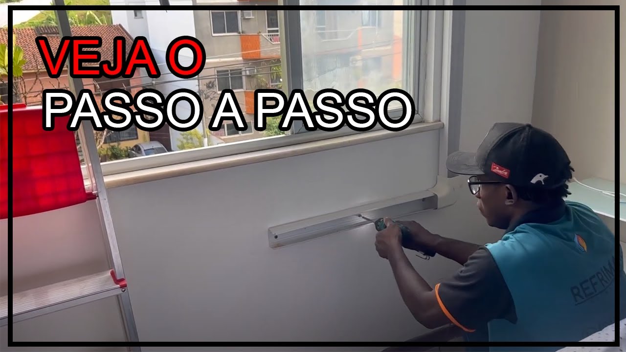 Como fazemos nossas instalações com canaleta! | Refrimarq Climatização