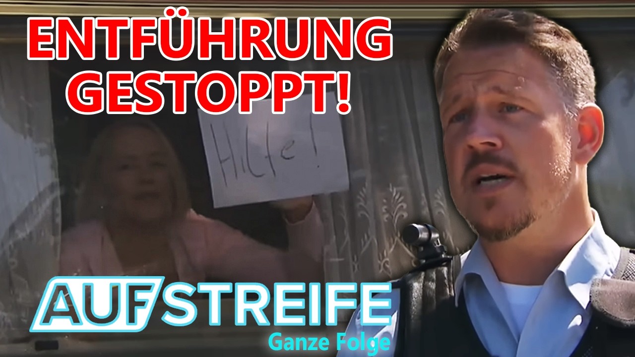 Schockmoment auf Streife: Hilferuf hinter Glas! | Auf Streife-Ganze Folge | SAT.1