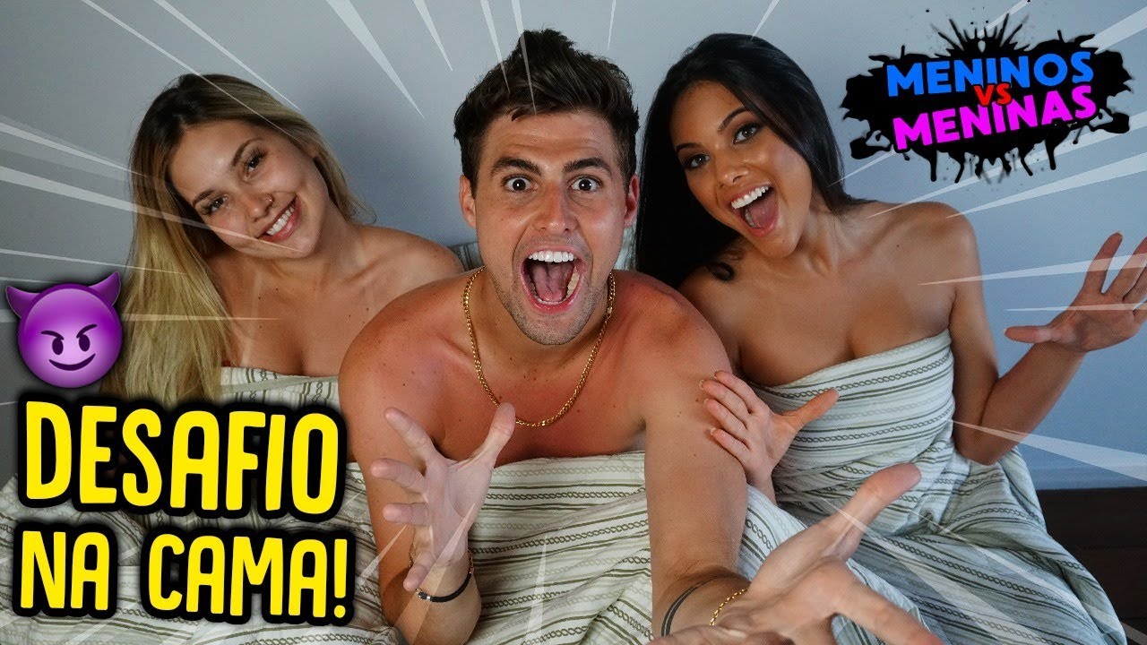 MENINOS VS MENINAS: DESAFIO NA CAMA ( IMPOSSIVEL ) [ REZENDE EVIL ]