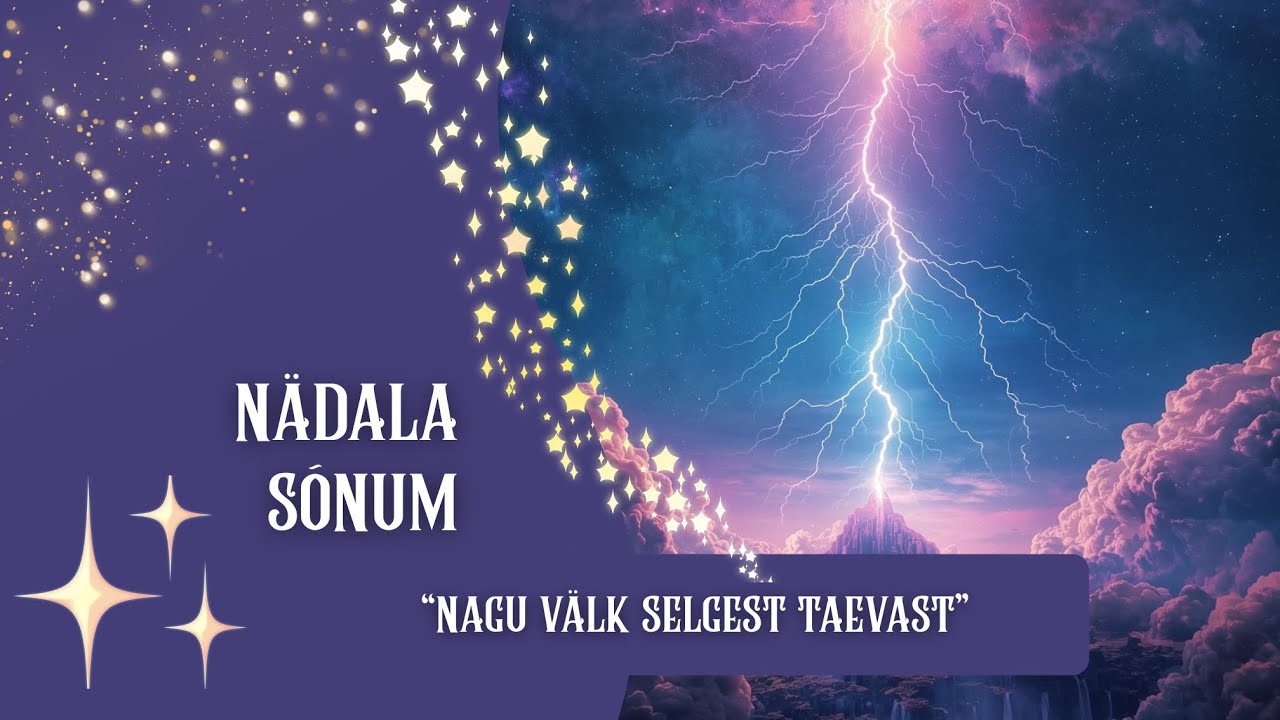 Nädala sõnum (16.02-20.02) 💥
