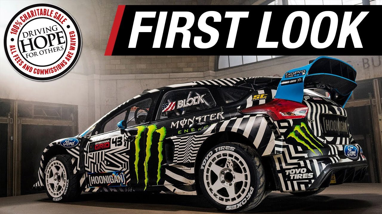 FIRST LOOK - Ken Block's 2016 Ford Focus RSX - BARRETT-JACKSON