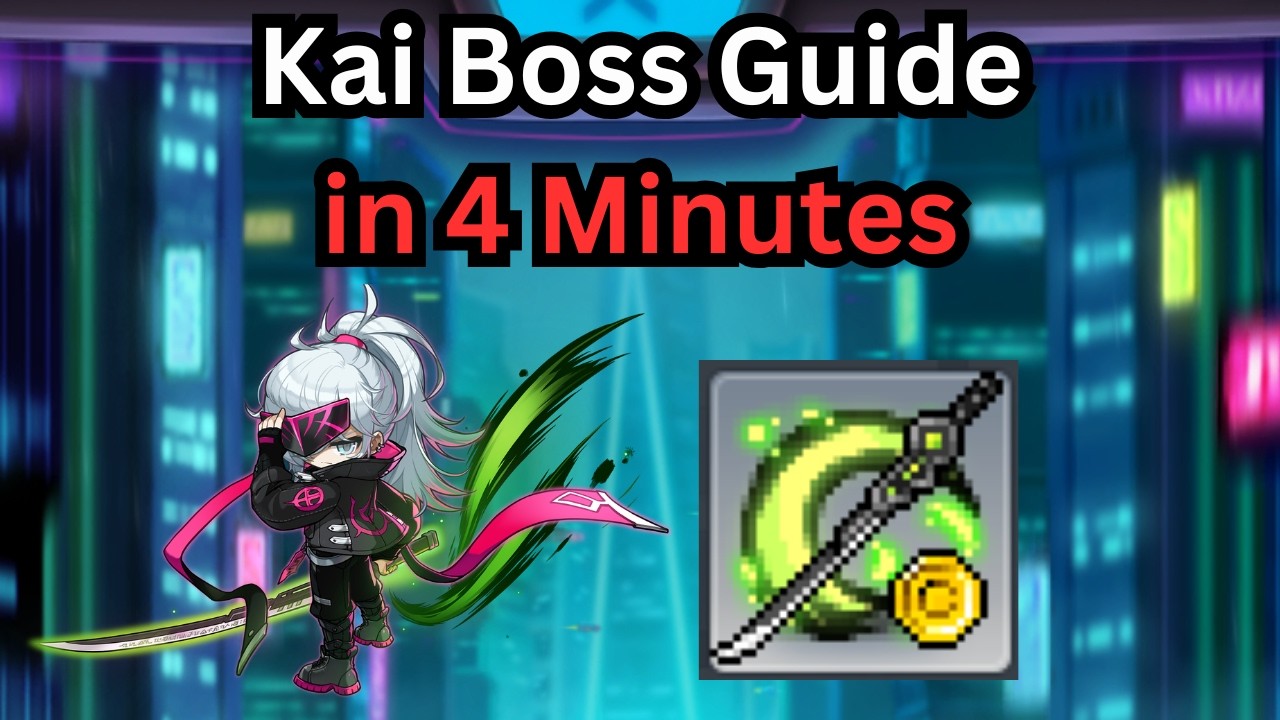 Гайд на босса Kai в Maplestory за 4 минуты